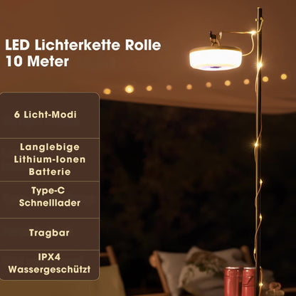 LED Lichterkette Rolle