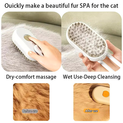 PawSteam - Steam brush for clean and shiny fur