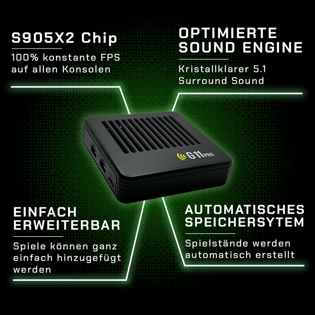 G11 Pro Gaming Konsole