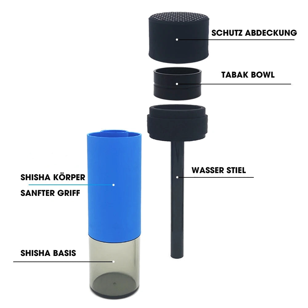 ShishaVibe - Tragbare Mini Shisha