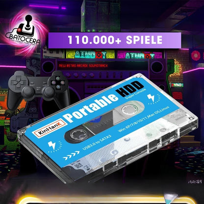 RetroDisk - Gaming Disk mit über 100.000 Spielen